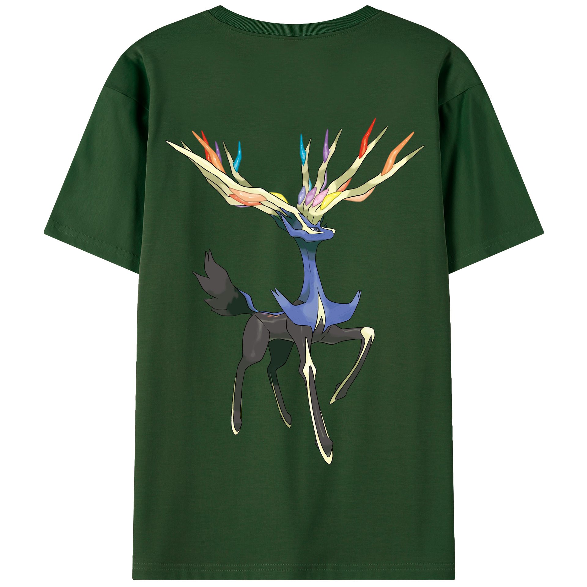 （画像用） ポケットモンスター Pokémon 綿100％半袖Tシャツ（背面プリント）